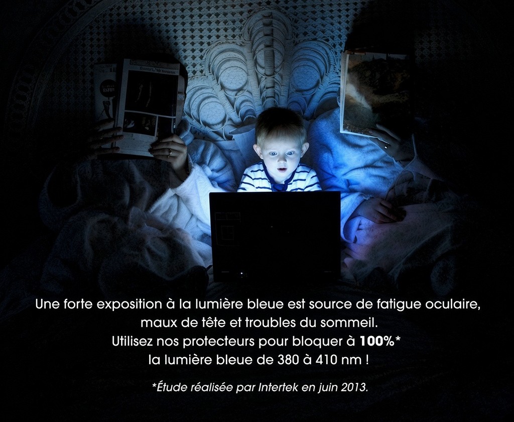 Des effets de la lumière bleue – BlueCat Screen.